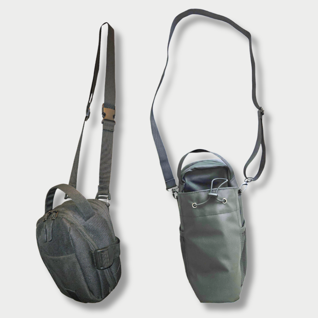 MagneticX Mini Tasche mit optionalem Schultergurt – kompakt, urban und vielseitig tragbar für unterwegs.